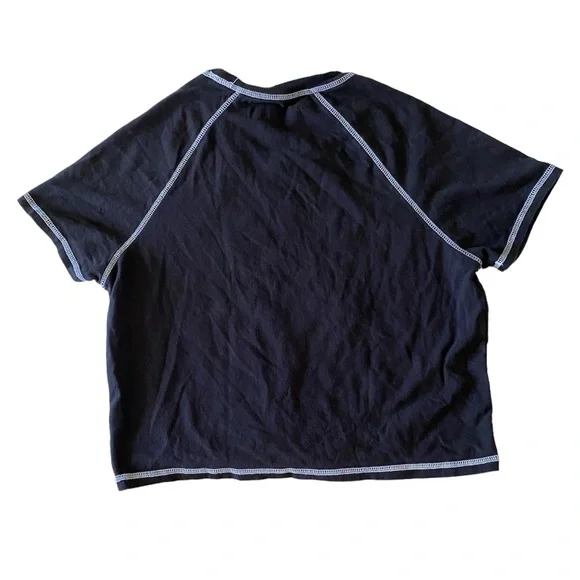 Sold!!!Hot Topic Crop T-shirt Damaged Teddy Bear - Picture 3 of 4